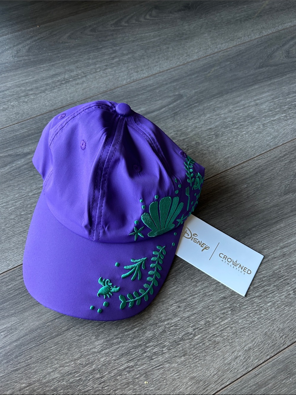 Crowned Athletics x Disney Collection - Ariel Seashell Hat